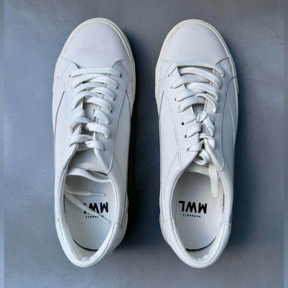 Madewell Sidewalk Leather Low-Top Sneakers - Picture 6 of 8